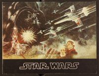 3t275 STAR WARS souvenir program book 1977 George Lucas classic, Jung art!