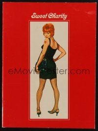 3t278 SWEET CHARITY  program '69 Bob Fosse musical starring Shirley MacLaine, it's all about love!