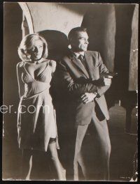 3t112 FROM RUSSIA WITH LOVE 3 deluxe 9.75x13 stills '64 Sean Connery as James Bond, Daniela Bianchi