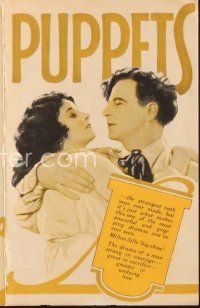 3t414 PUPPETS herald '26 Milton Sills is a man great in sacrifice, greater in undying love!
