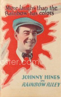3t415 RAINBOW RILEY herald '26 Johnny Hines is more laughs than the rainbow has colors!