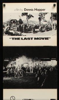 3t166 LAST MOVIE special 14x119 '71 directed by Dennis Hopper, starring Sam Fuller!