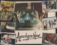 3w006 LOT OF 100 LOBBY CARDS '50 - '88 Apocalypse Now, Only Game in Town, Warriors & many more!