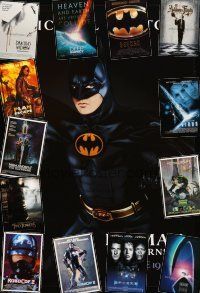 3w051 LOT OF 26 UNFOLDED SCI-FI/FANTASY ONE-SHEETS '81 - '02 Batman, Lord of the Rings & more!