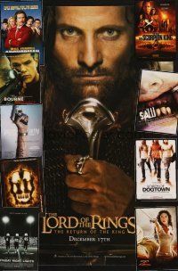3w056 LOT OF 30 MINI POSTERS '02 - '06 Lord of the Rings: Return of the King, Anchorman & more!