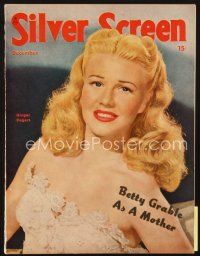 3w144 SILVER SCREEN magazine December 1947 portrait of Ginger Rogers, star of It Had To Be You!