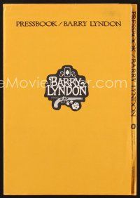 3w283 BARRY LYNDON pressbook '75 Stanley Kubrick, Ryan O'Neal, historical romantic war melodrama!