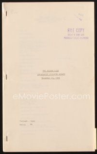 3w195 GILDED LILY censorship dialogue script December 23, 1934, screenplay by Claude Binyon!