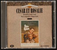 3w413 CESAR & ROSALIE soundtrack CD '99 composed by Philippe Sarde & directed by Hubert Rostaing!