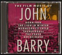 3w429 JOHN BARRY compilation CD '90 music from Thunderball, Goldfinger, Born Free & more!