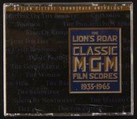 3w430 LION'S ROAR: CLASSIC MGM FILM SCORES 1935 - 1965 compilation CD '99 Wizard of Oz & more!