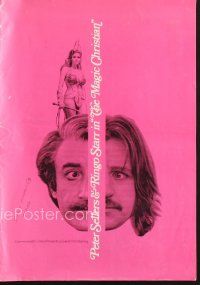 3w348 MAGIC CHRISTIAN pressbook '70 Peter Sellers, Ringo Starr & sexy Raquel Welch!