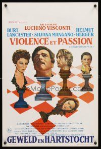 3x198 CONVERSATION PIECE Belgian '74 Luchino Visconti Burt Lancaster, Silvana Manga Helmut Berger!