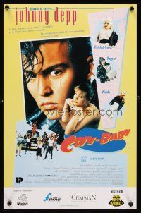 3x201 CRY-BABY Belgian 1990 directed by John Waters, Johnny Depp is a doll, Traci Lords!