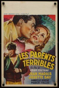 3x235 STORM WITHIN Belgian '48 Jean Cocteau's Les parents terribles, Jean Marais, Josette Day!