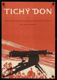 3x117 AND QUIET FLOWS THE DON part 2 Czech 11x16 '57 Tikhij Don, Russian war, Sholokhov's novel!