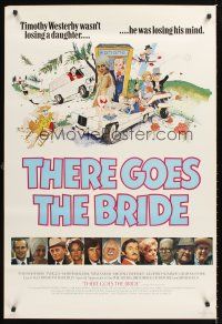 3x059 THERE GOES THE BRIDE English 1sh '80 Tom Smothers, Twiggy, Martin Balsam, Sylvia Sims!