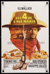 3x563 ACE HIGH French 15x21 R70s Eli Wallach, Terence Hill, spaghetti western, different Mascii art!