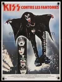 3x572 ATTACK OF THE PHANTOMS French 15x21 '78 KISS, Criss, Frehley, Stanley & Gene Simmons!