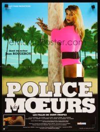 3x599 CAPTIVE WOMEN 6: ST. TROPEZ SPICE French 15x21 '87 Police des moeurs, sexy image!