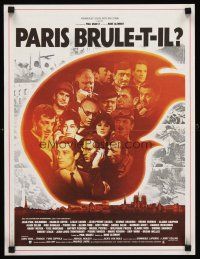 3x669 IS PARIS BURNING French 15x21 R70s Rene Clement's Paris brule-t-il, WWII all-star cast!