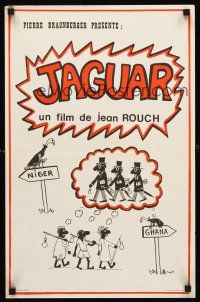 3x674 JAGUAR French 15x21 '68 cool Scoff art of haves & have nots!!