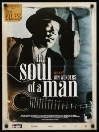 3x762 SOUL OF A MAN French 15x21 '03 Wim Wenders, The Blues, great image of J.B. Lenoir w/guitar!