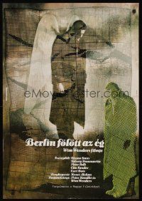 3x050 WINGS OF DESIRE Hungarian '87 Wim Wenders German afterlife fantasy, Bruno Ganz, Peter Falk
