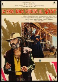 3x014 ONCE UPON A TIME IN THE WEST Italian lrg pbusta '68 Leone, Claudia Cardinale, Jason Robards!