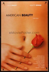 3y040 AMERICAN BEAUTY DS 1sh '99 Sam Mendes Academy Award winner, sexy close up image!