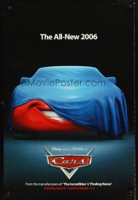 3y130 CARS advance DS 1sh '06 Walt Disney animated automobile racing, the all-new 2006!