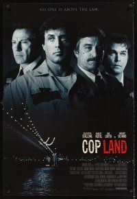 3y187 COP LAND int'l 1sh '97 Sylvester Stallone, Robert De Niro, Ray Liotta, Harvey Keitel