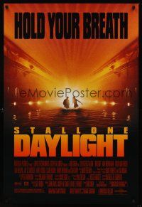 3y231 DAYLIGHT 1sh '96 Sylvester Stallone, Amy Brenneman, directed by Rob Cohen!