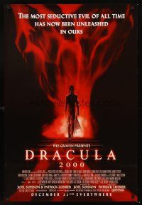 3y266 DRACULA 2000 advance 1sh '00 Jonny Lee Miller, Gerard Butler as most famous vampire!