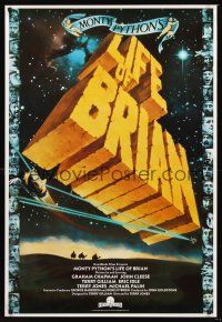3y533 LIFE OF BRIAN int'l 1sh '79 Monty Python, he's not the Messiah, he's just a naughty boy!