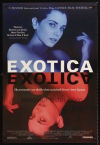 3y298 EXOTICA 1sh '96 Atom Egoyan directed, Mia Kirshner, Canadian nightclub sex!