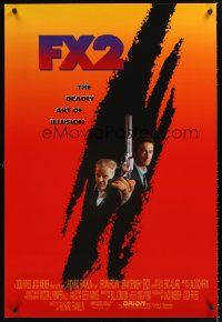 3y303 F/X2 int'l 1sh '91 Brian Dennehy, Bryan Brown, the deadly art of illusion!
