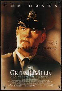 3y408 GREEN MILE advance DS 1sh '99 Tom Hanks, Michael Clarke Duncan, Stephen King prison fantasy!