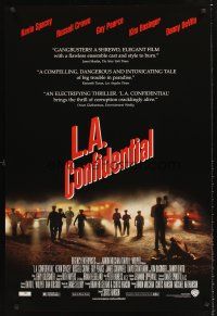 3y514 L.A. CONFIDENTIAL 1sh '97 Kevin Spacey, Russell Crowe, Danny DeVito, Kim Basinger