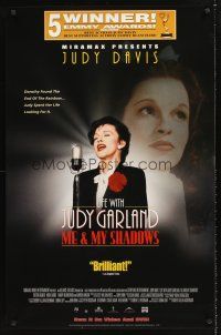3y534 LIFE WITH JUDY GARLAND: ME & MY SHADOWS video 1sh '01 Judy Davis as Judy Garland!