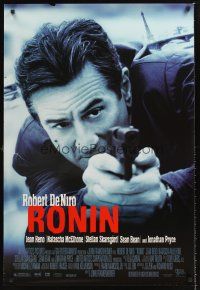 3y706 RONIN DS 1sh '98 Robert De Niro, Jean Reno, anyone is an enemy for a price!