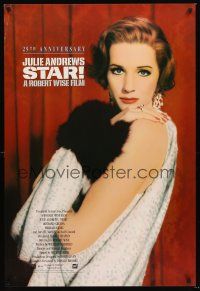 3y770 STAR video 1sh R93 Robert Wise, Richard Crenna, great image of sexy Julie Andrews!