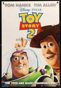 3y833 TOY STORY 2 advance DS 1sh '99 Woody, Buzz Lightyear, Disney and Pixar animated sequel!