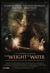 3y872 WEIGHT OF WATER int'l 1sh '01 Kathryn Bigelow, Elizabeth Hurley, wild scary image!