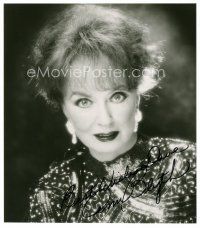 3z424 ANN BLYTH signed 8x9 publicity still '80s head & shoulders portrait late in her career!