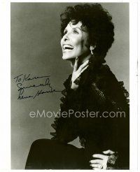 3z451 LENA HORNE signed 8x10 publicity still '80s great portrait of the star late in her career!