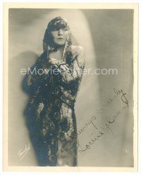 3z392 LOUISE GLAUM signed deluxe 8x10 still '21 full-length in really cool costume by Freulich!
