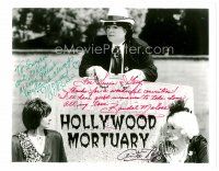 3z454 MARGARET O'BRIEN/RANDAL MALONE/ANITA PAGE signed 8x10 publicity still '90s by all three stars!