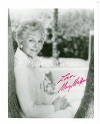 3z455 MARY MARTIN signed 8x10 publicity still '80s great portrait of the actress late in her career!