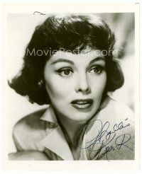 3z460 PHYLLIS KIRK signed 8x10 publicity still '70s head & shoulders portrait of the pretty actress!
